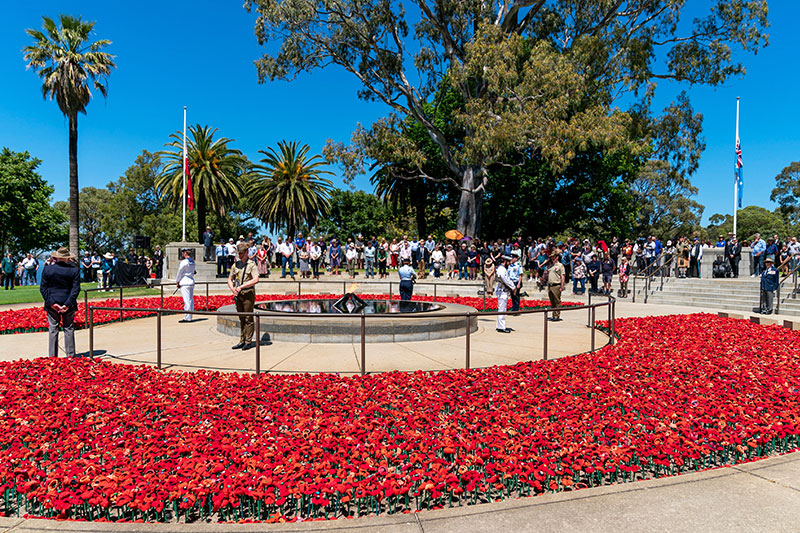 Remembrance Day Service at Kings Park in Perth, WA | Image - Department of Defence